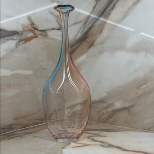 Elegant Multicolor Glass Vase